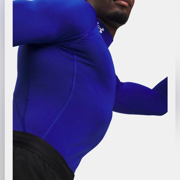 Under Armour Coldgear Long Sleeve Compression Top, Medium - Picture 9 of 16